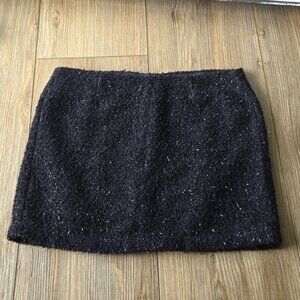 Fuzzy Tinsel Popcorn Mini Skirt